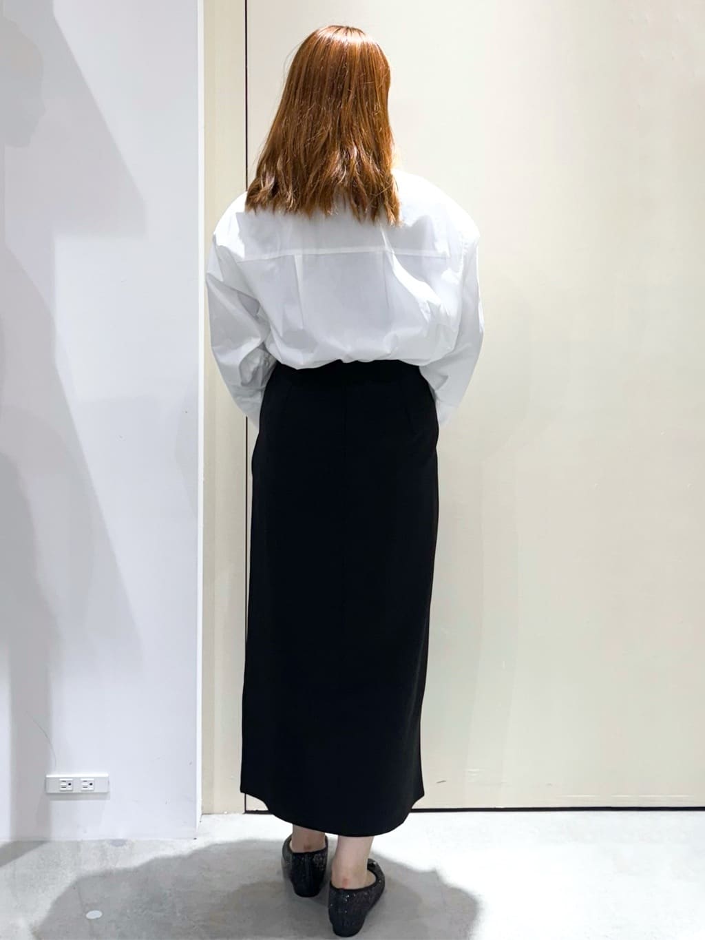 sayaさんの「OPAQUE.CLIP｜フォルムデザインシャツ【洗濯機OK】」を使ったコーディネート