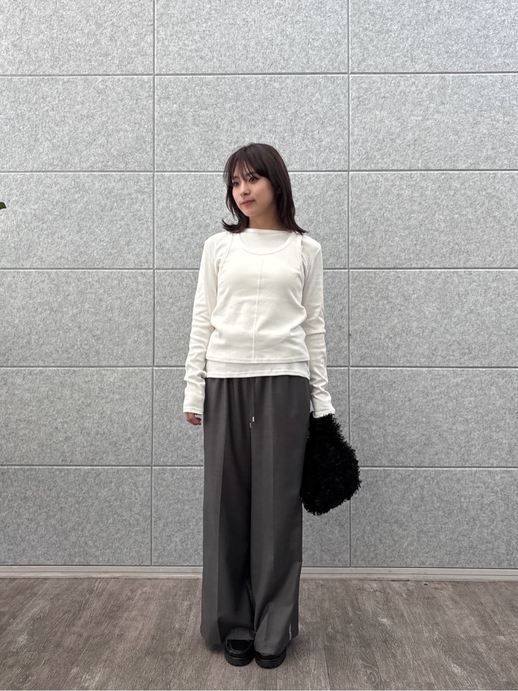 erikaさんの「INDIVI｜タンクレイヤーフライスカットソー」を使ったコーディネート
