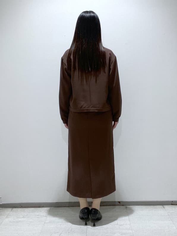 meiさんの「INDIVI｜【洗える／UVケア／吸汗速乾】ジョーゼットライトブルゾン」を使ったコーディネート
