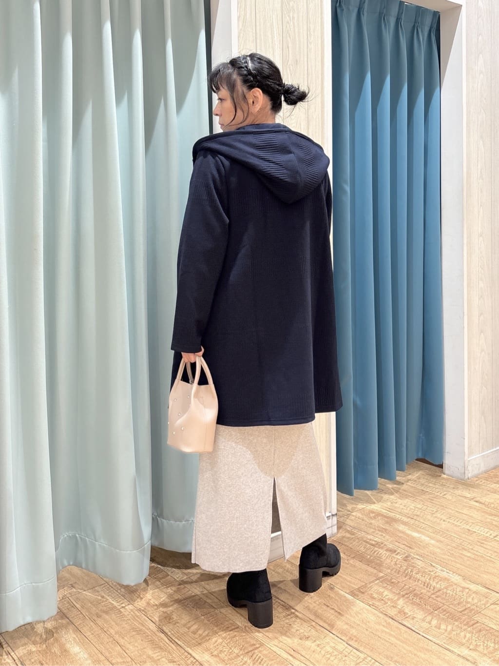 わかさんの「SHOO･LA･RUE｜【ひんやり/S-LL】大人の五分袖プリントTシャツ」を使ったコーディネート