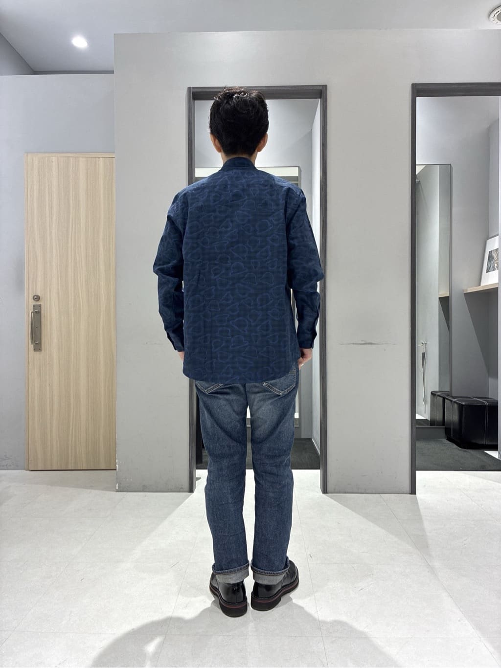 わいずみさんの「TAKEO KIKUCHI｜チェックボーラーガーゼシャツ」を使ったコーディネート