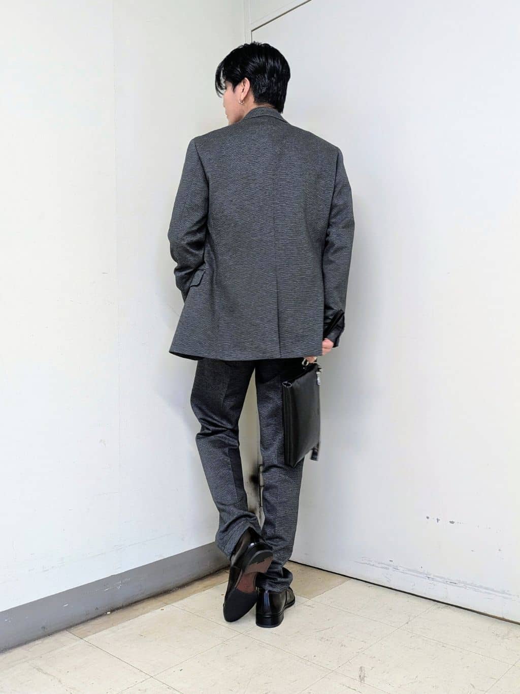 ryoさんの「TAKEO KIKUCHI｜【None Of Stress】アクティブジャージ 千鳥 ジャケット」を使ったコーディネート