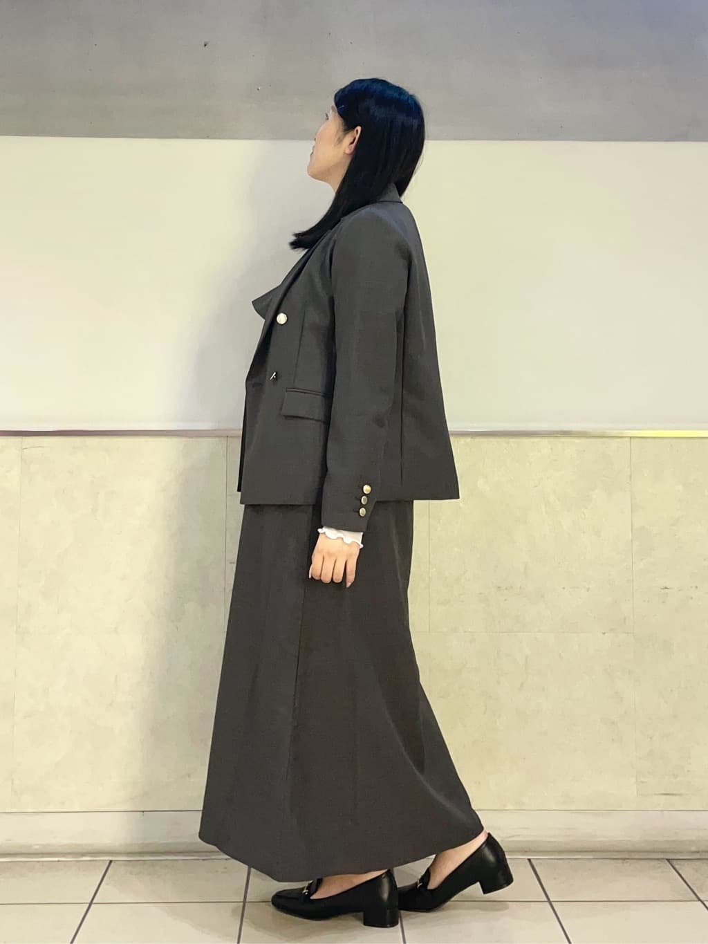 Reiさんの「grove｜【カセット服】ダブルブレストテーラードジャケット」を使ったコーディネート