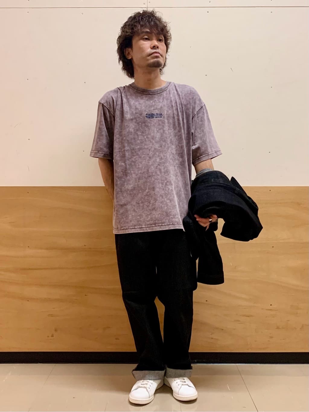 MATUさんの「THE SHOP TK｜コットンデニムブルゾン 【セットアップ可】」を使ったコーディネート