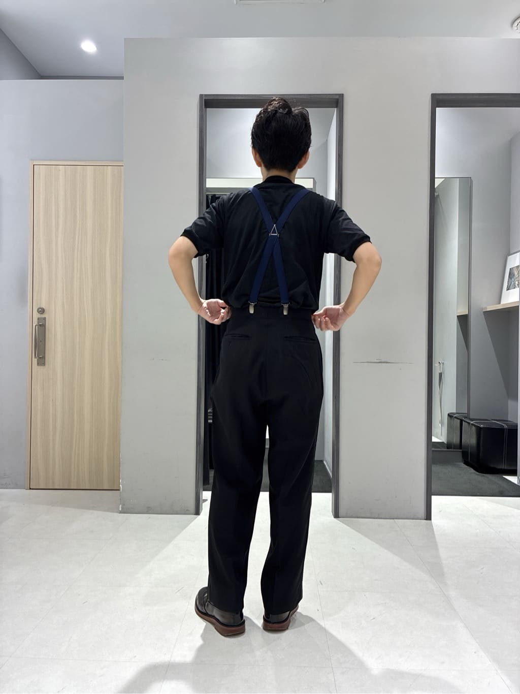 わいずみさんの「TAKEO KIKUCHI｜【None Of Stress】アクティブジャージ 千鳥 ジャケット」を使ったコーディネート
