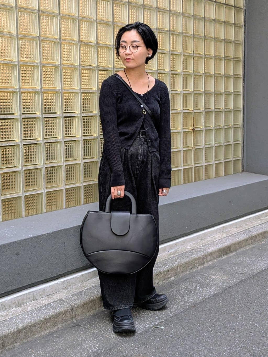 MTさんの「HIROKO HAYASHI｜【WEB・銀座店・松屋店限定】RONDINE（ロンディネ）ハンドバッグ」を使ったコーディネート