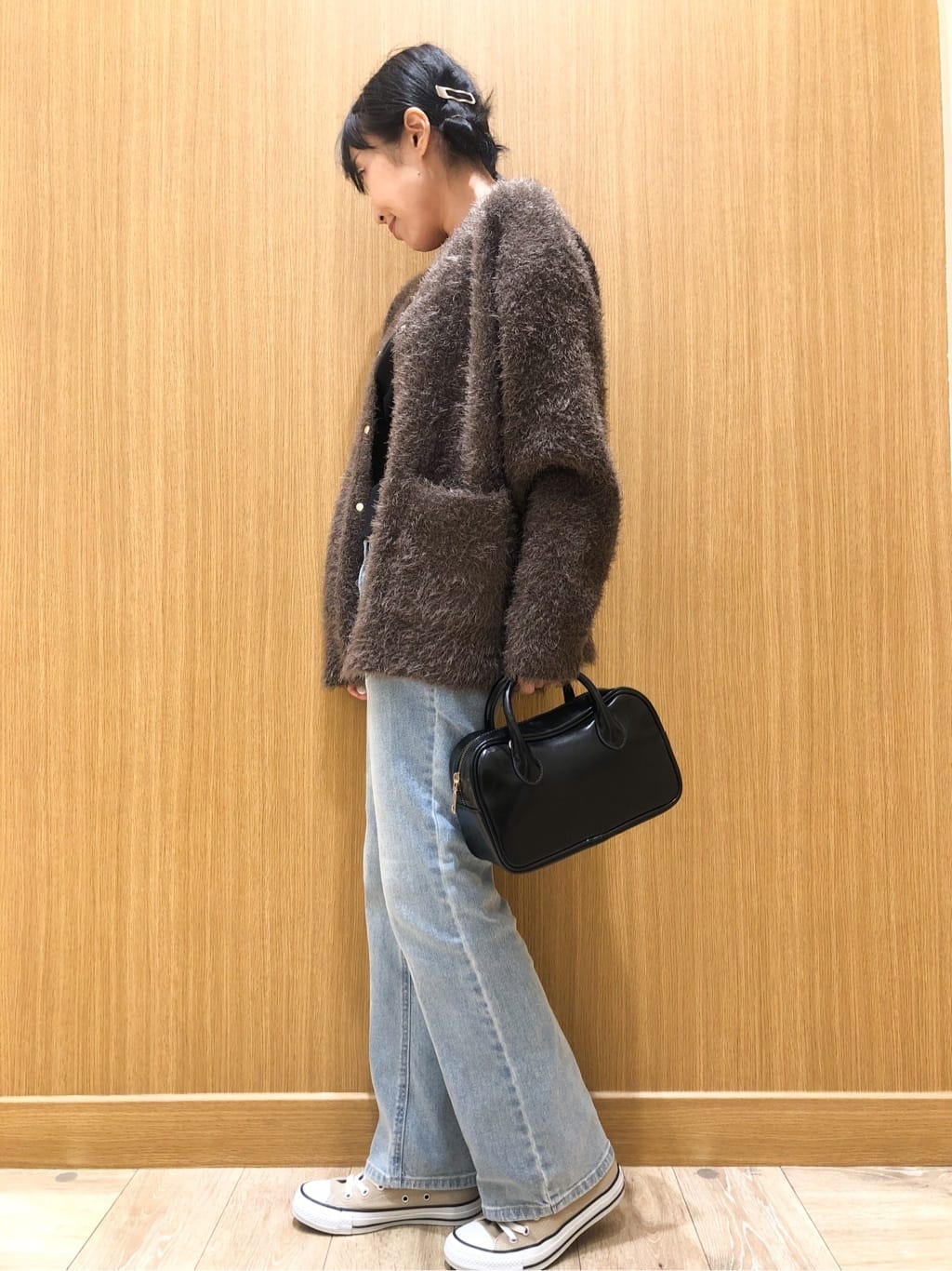 tomoさんの「OPAQUE.CLIP｜リブタンクトップ【洗濯機洗い可】」を使ったコーディネート