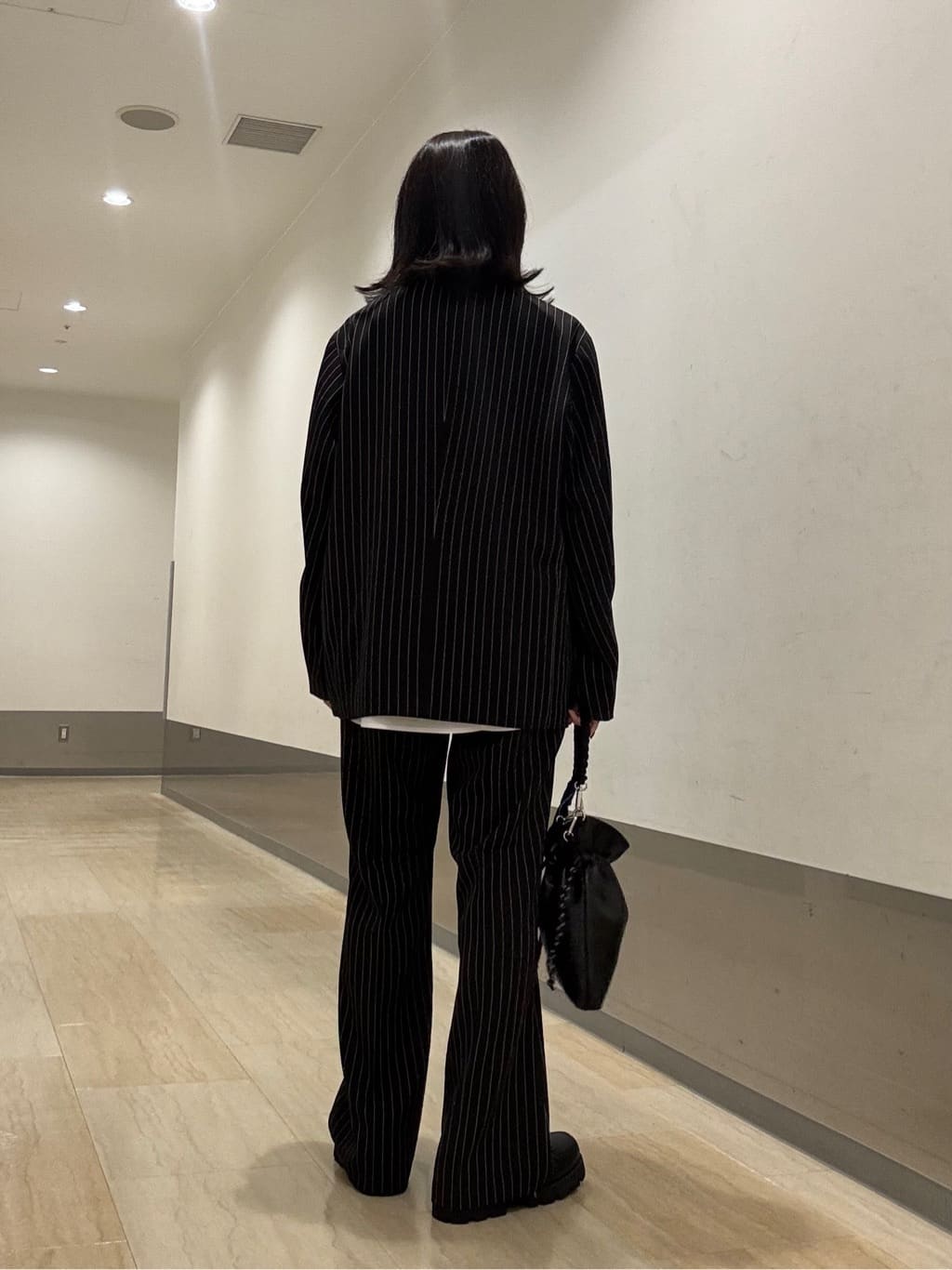 Renaさんの「tk.TAKEO KIKUCHI｜【セットアップ対応】ピンストライプルーズジャケット」を使ったコーディネート