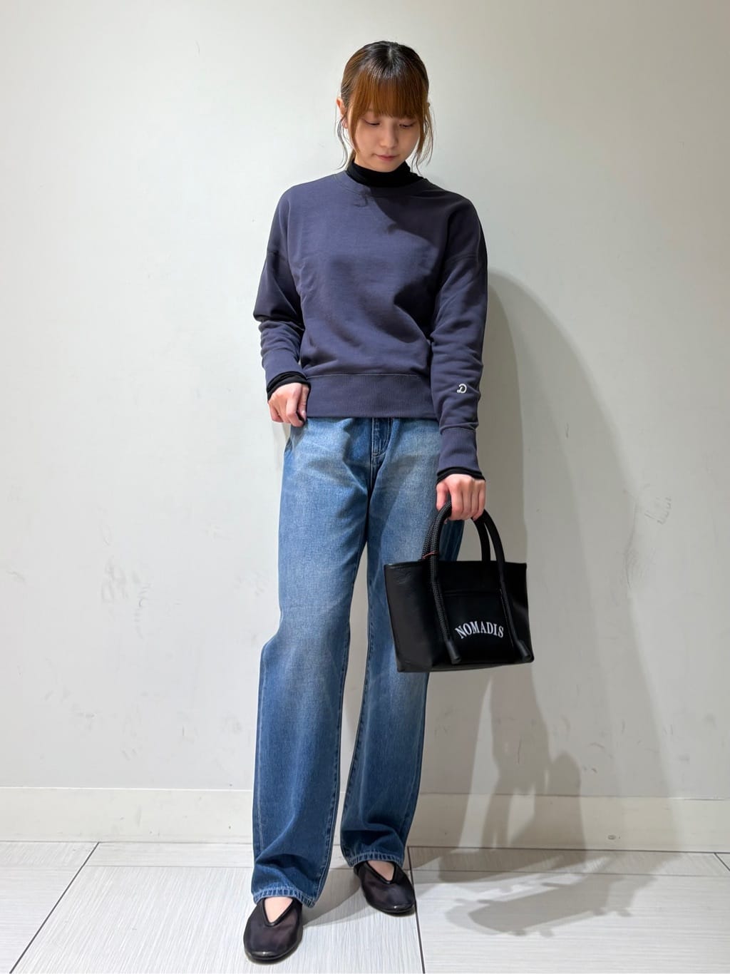 やなぎさんの「DRESSTERIOR｜コットン裏毛プルオーバー」を使ったコーディネート