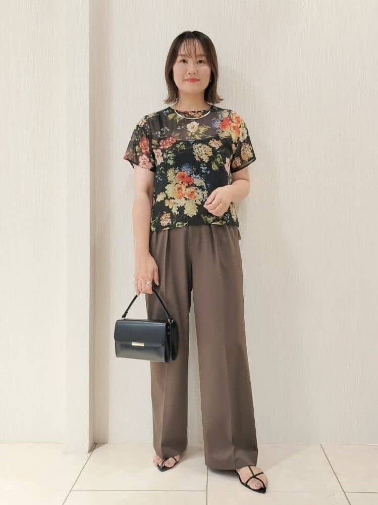 naokoさんの「UNTITLED｜【UVカット/接触冷感/洗える/テーラード】ライトウェイト ハーフスリーブジャケット」を使ったコーディネート