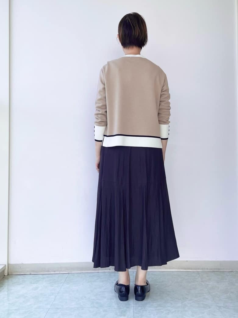 aliceさんの「UNTITLED｜【セットアップ可】ウールライク ダブルブレストジャケット」を使ったコーディネート
