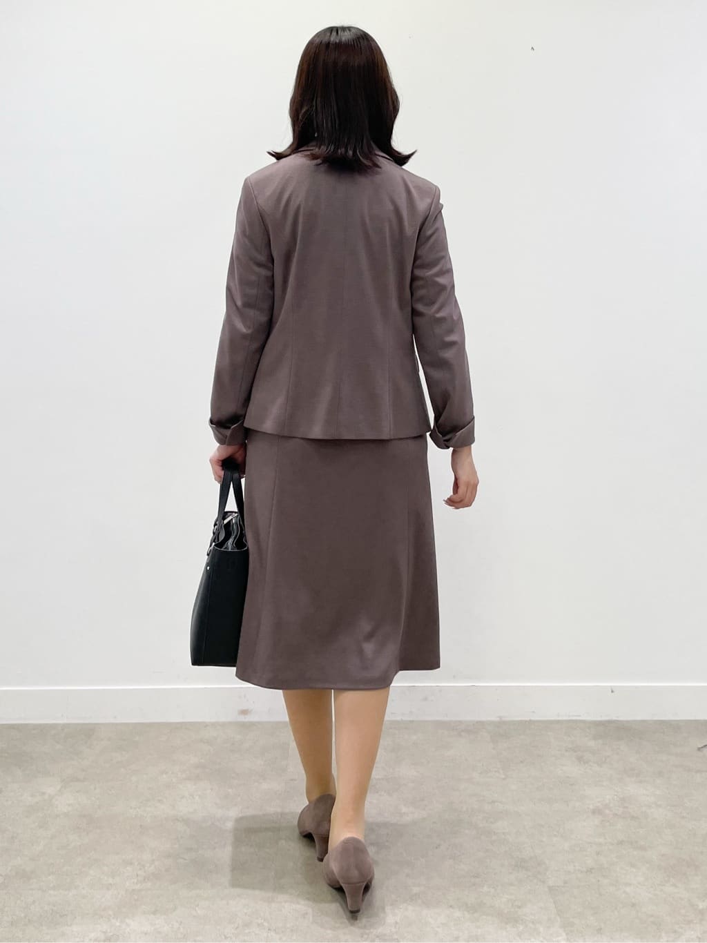 yukariさんの「Reflect｜【配色ボウタイ付き】八分袖ジョーゼットブラウス」を使ったコーディネート