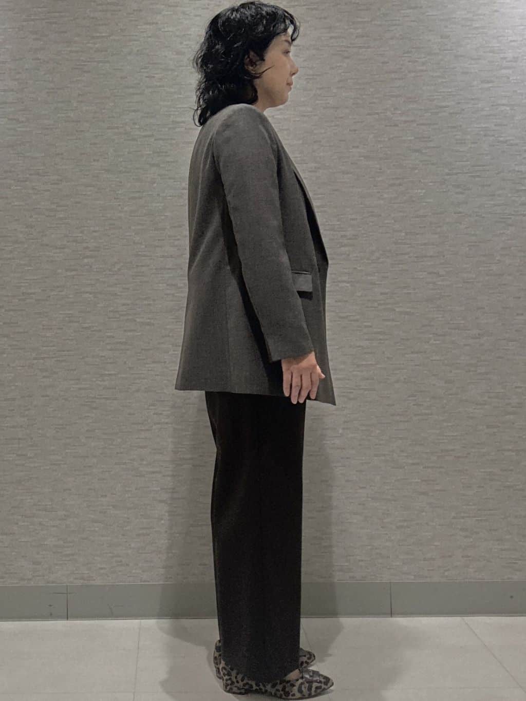KOJIMAさんの「Reflect｜【配色ボウタイ付き】八分袖ジョーゼットブラウス」を使ったコーディネート