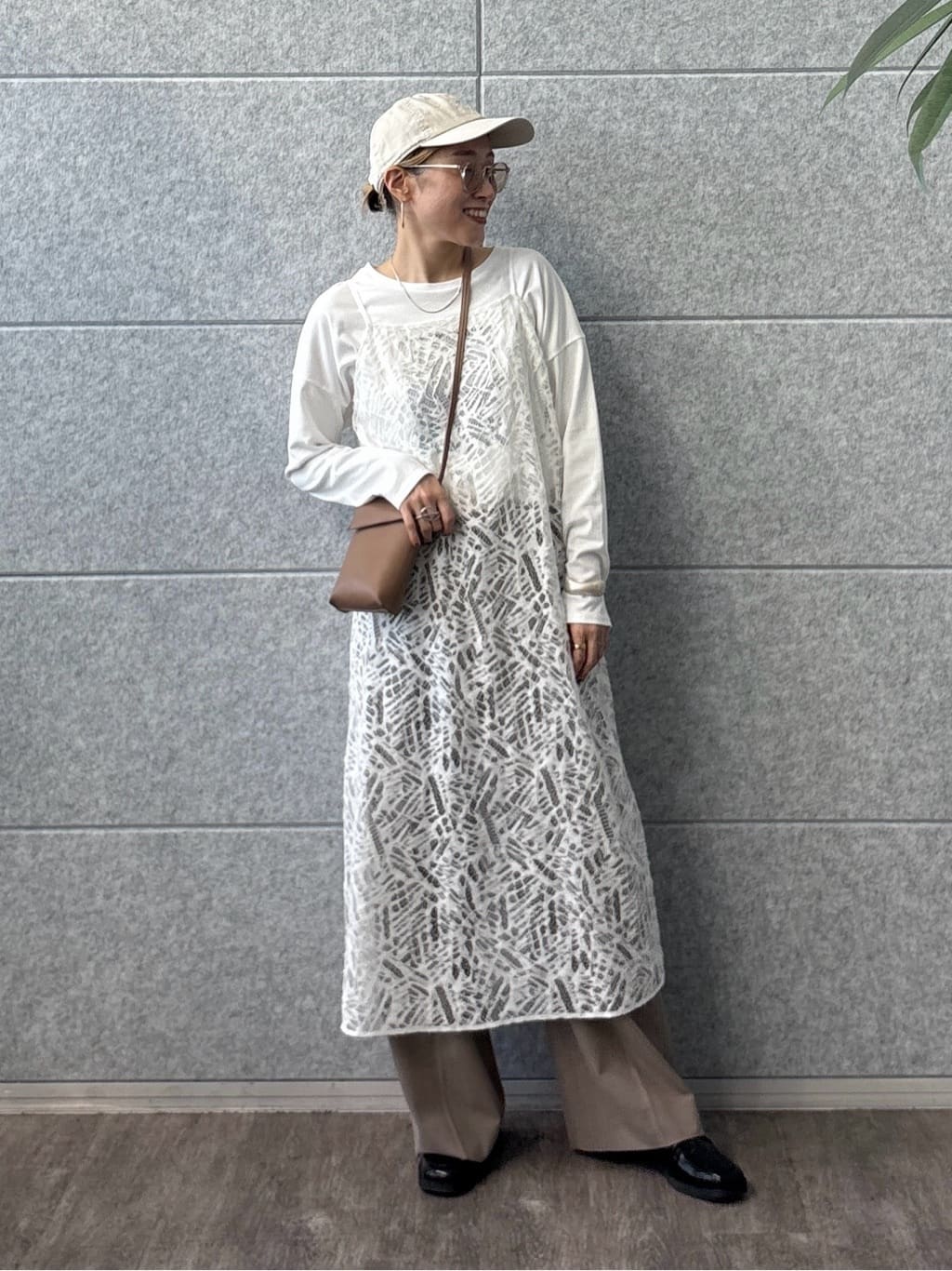 kotakiさんの「INDIVI｜【褒められパンツ】ワンタックワイドパンツ」を使ったコーディネート