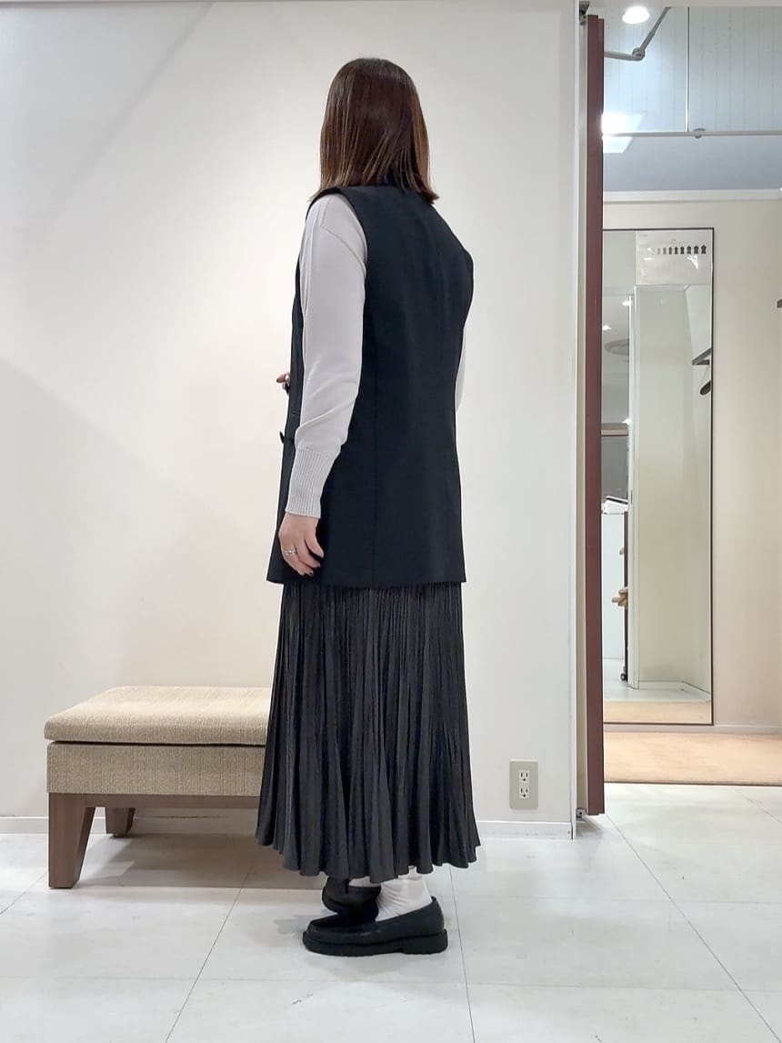 YUIさんの「UNTITLED｜【セットアップ可/洗える】スラブテーラードカラージレ」を使ったコーディネート