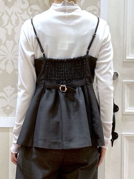 望 愛さんの「grove｜【カセット服】主役級キャミビスチェ」を使ったコーディネート