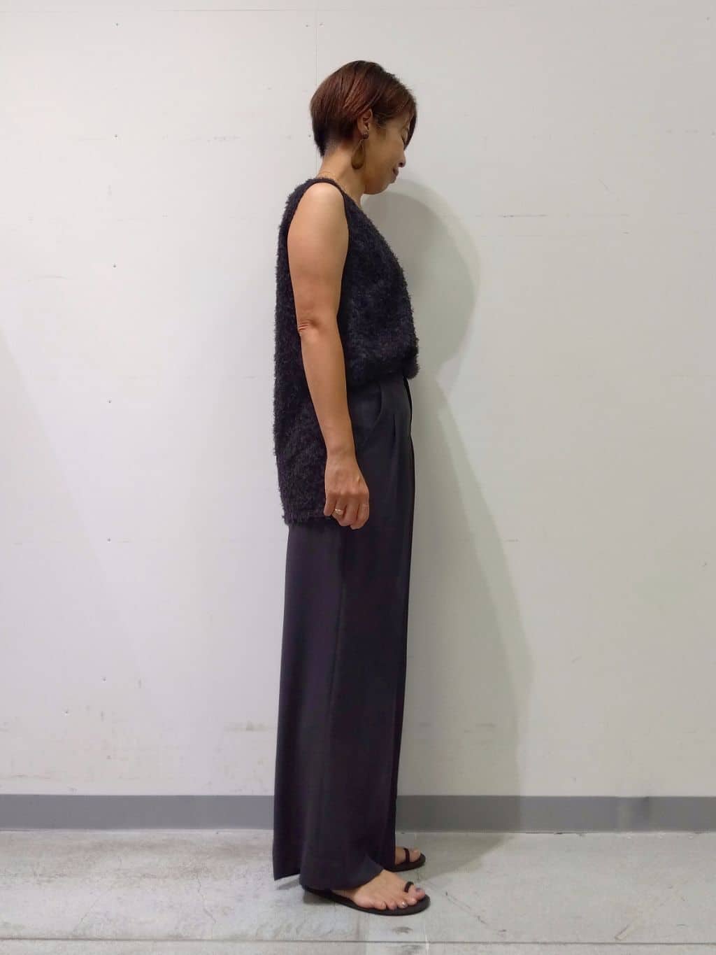 Kさんの「INDIVI｜【インナーとしても活躍！】フリンジジャカードチュニック」を使ったコーディネート