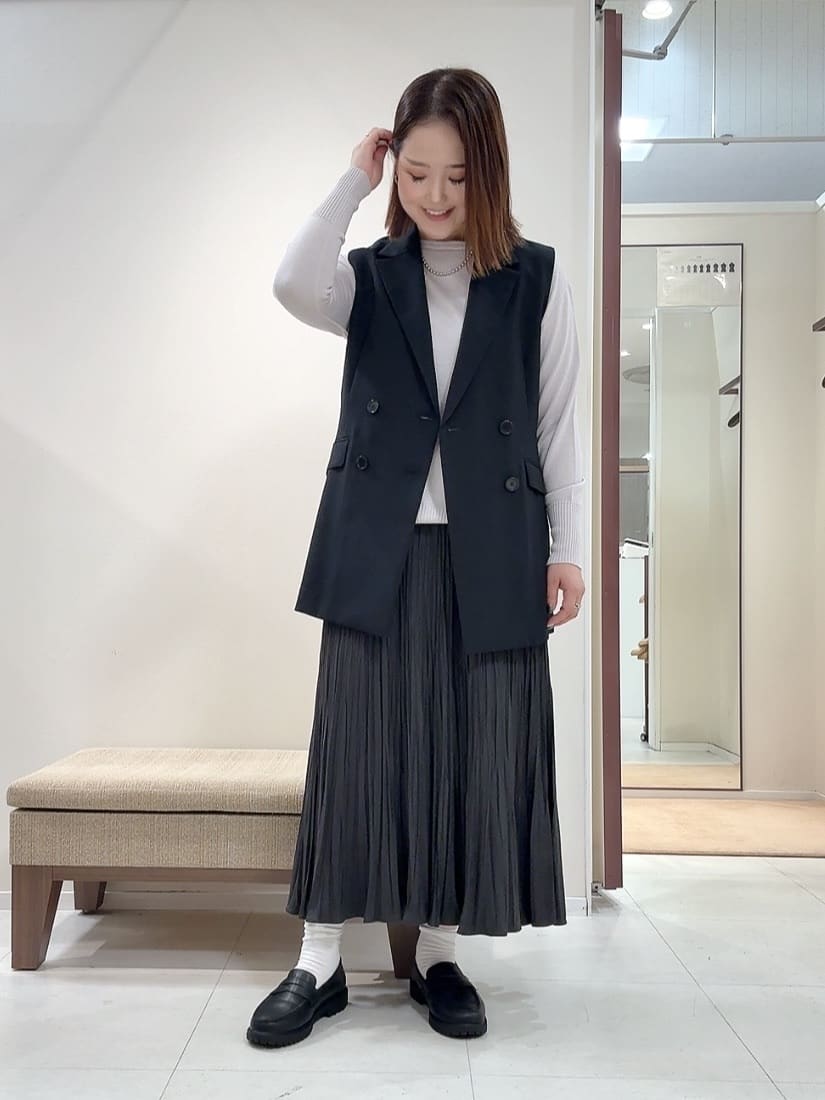 YUIさんの「UNTITLED｜【セットアップ可/洗える】スラブテーラードカラージレ」を使ったコーディネート