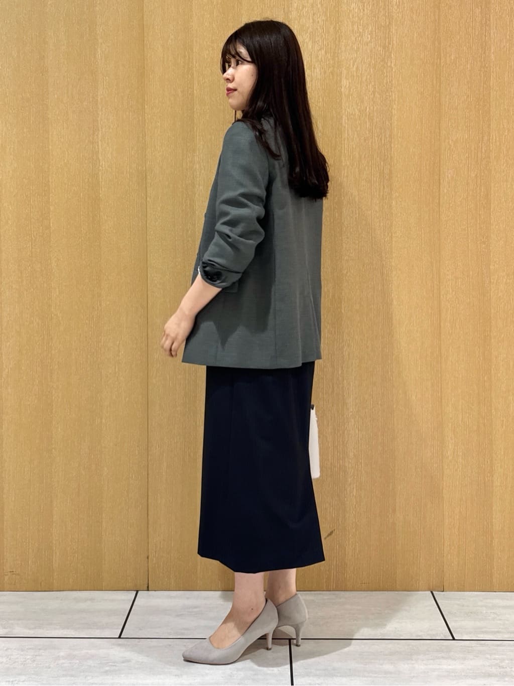 nanaさんの「UNTITLED｜【セットアップ可】ウールライク ダブルブレストジャケット」を使ったコーディネート