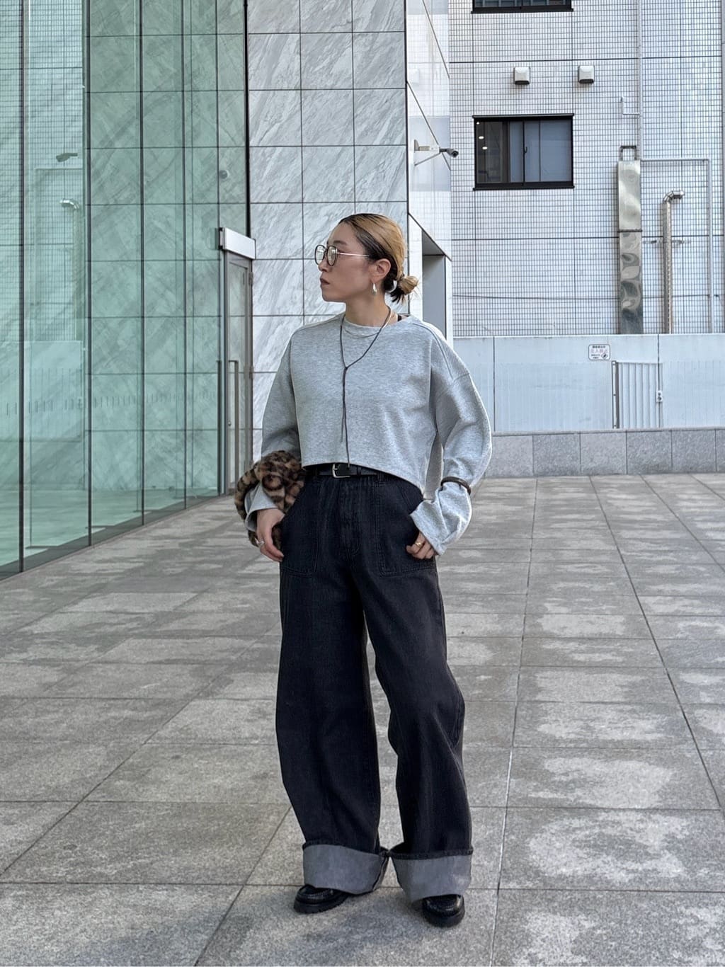 kotakiさんの「INDIVI｜ロールアップデニム」を使ったコーディネート
