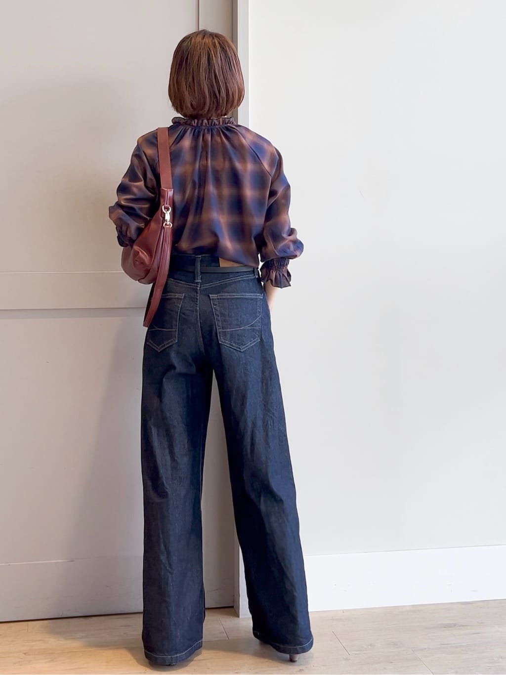 yamakoさんの「grove｜【SOMETHING&times;grove別注】LISAWIDE DENIM PANTS」を使ったコーディネート