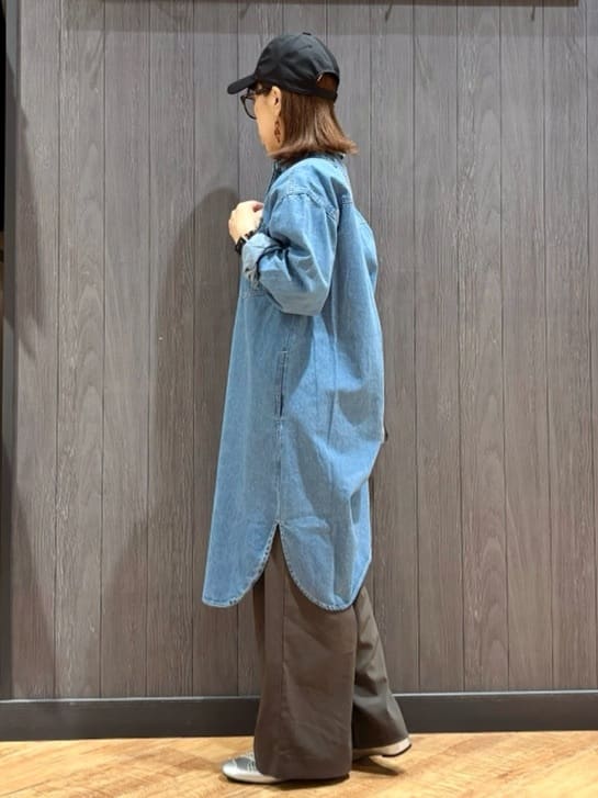 meiさんの「SHOO･LA･RUE｜【着丈選べる/S-LL】触れる度ひんやり ゆるきれい イージーワイドパンツ」を使ったコーディネート