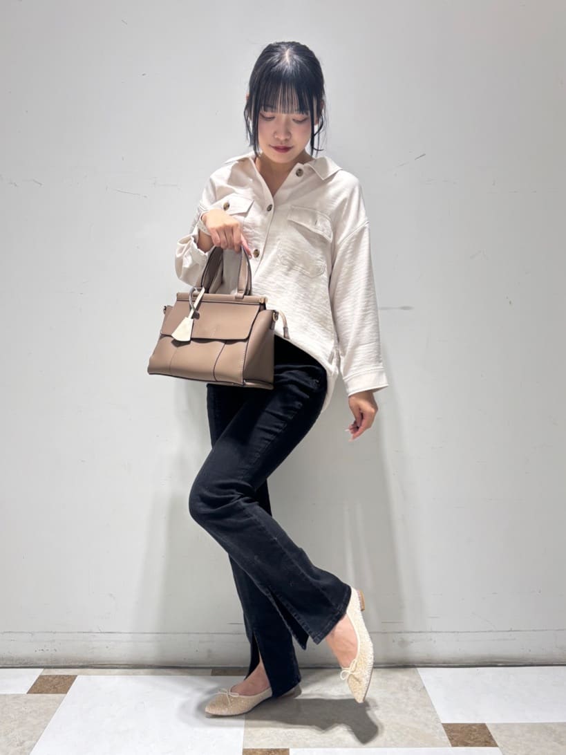 せらら⭐️さんの「ESPERANZA｜ダブルフラップ2WAYハンドバッグ」を使ったコーディネート