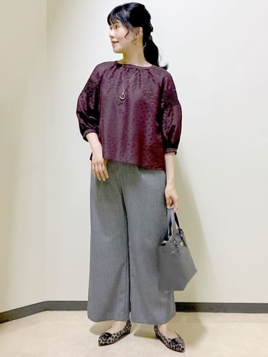  beni_gingerさんの「Reflect｜【すっきりシルエット】ワイドクロップドパンツ」を使ったコーディネート