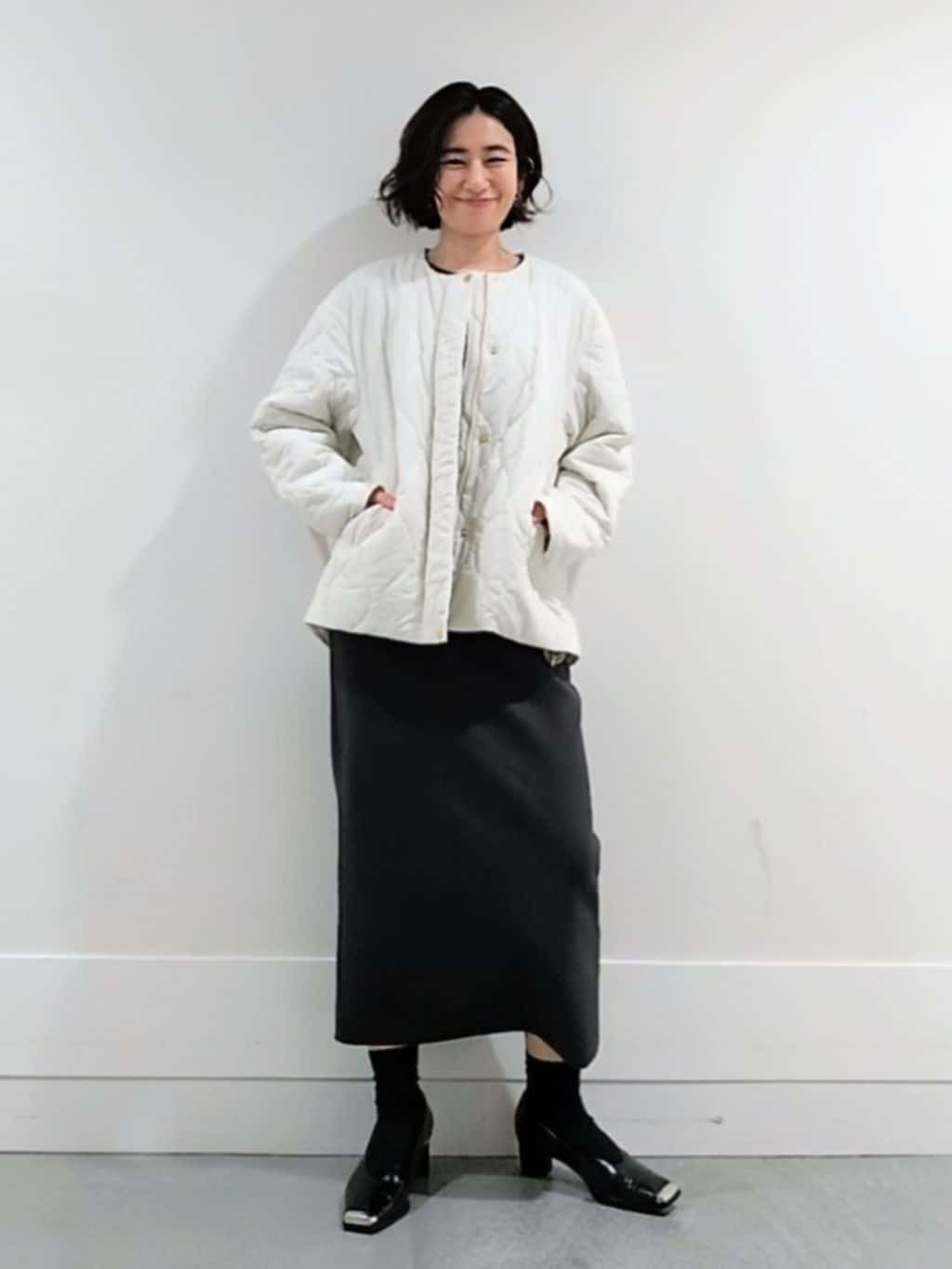 ミズタさんの「UNTITLED｜【セットアップ可/洗える】ダンボールジャージ プルオーバー」を使ったコーディネート