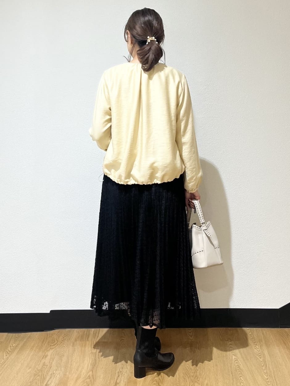 ayaさんの「Reflect｜【選べる6色／長く着られる◎】ボートネックニット」を使ったコーディネート