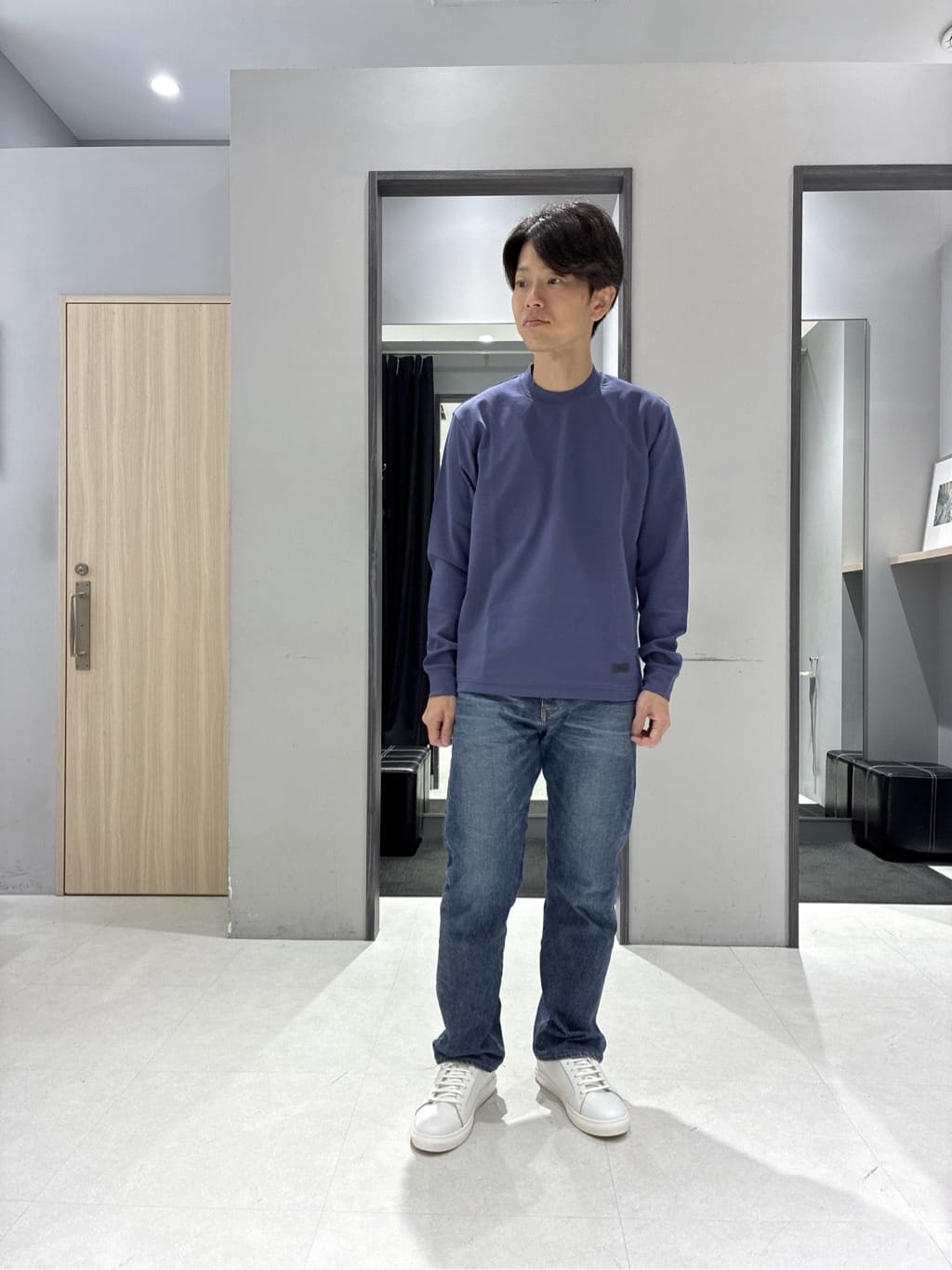 わいずみさんの「TAKEO KIKUCHI｜【Sサイズ～】ラッセルメッシュ ジャケット」を使ったコーディネート