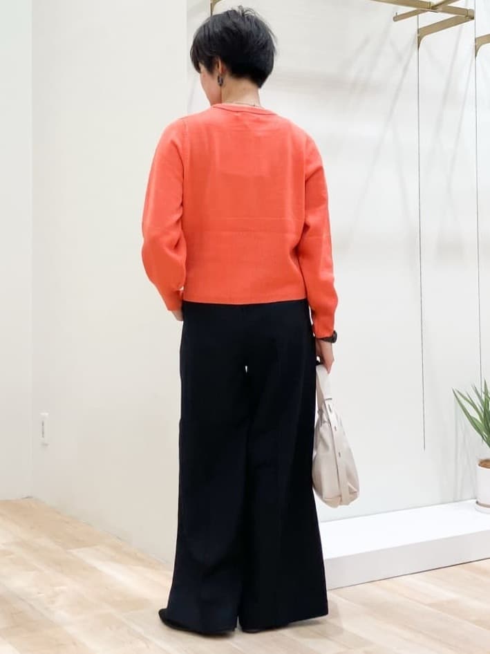 Keiさんの「grove｜洗えるフェザーニットパンプス」を使ったコーディネート