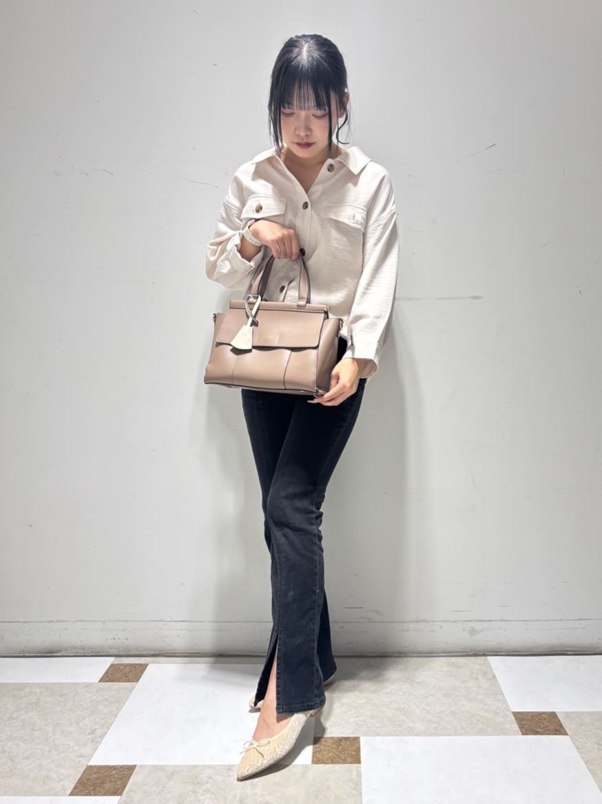 せらら⭐️さんの「ESPERANZA｜ダブルフラップ2WAYハンドバッグ」を使ったコーディネート