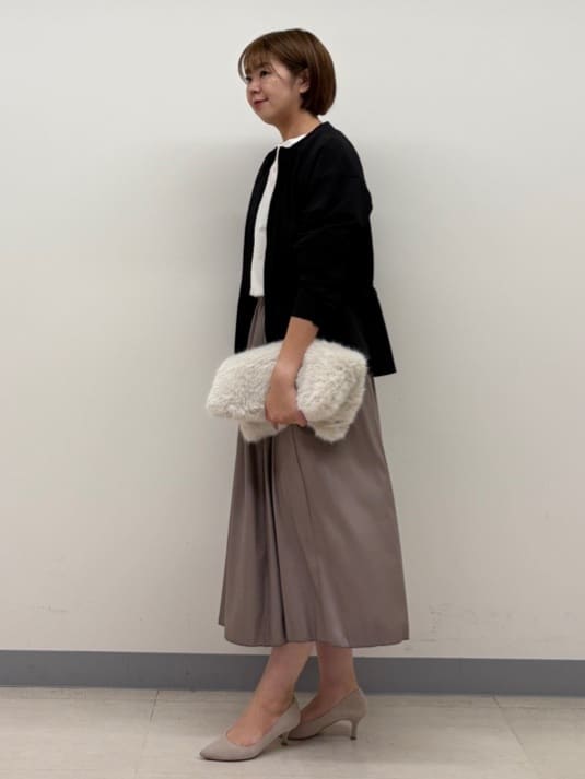 まいこさんの「INDIVI｜【UVケア／吸汗速乾】スリーブデザインブラウス」を使ったコーディネート