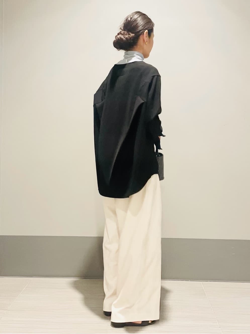 Annさんの「DRESSTERIOR｜【シアー素材】シアータートルトップス」を使ったコーディネート