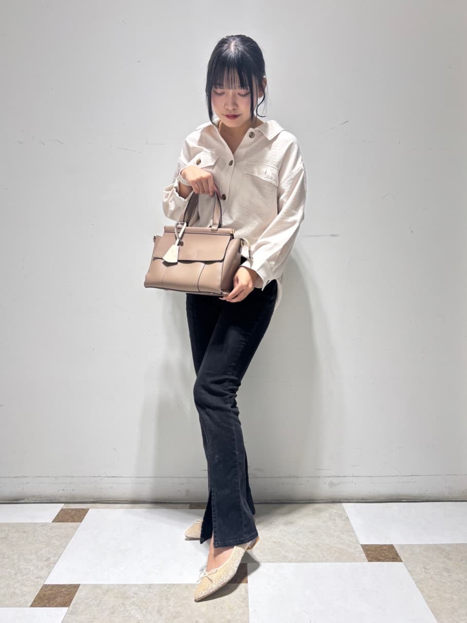 せらら⭐️さんの「ESPERANZA｜ダブルフラップ2WAYハンドバッグ」を使ったコーディネート