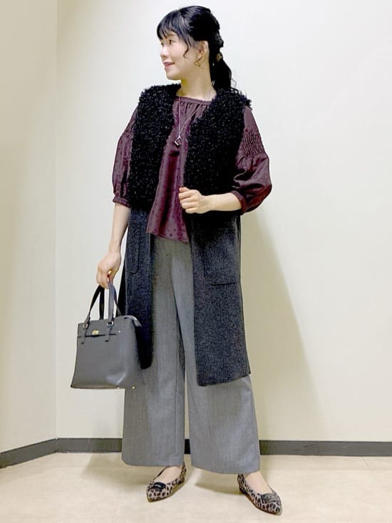  beni_gingerさんの「Reflect｜【すっきりシルエット】ワイドクロップドパンツ」を使ったコーディネート