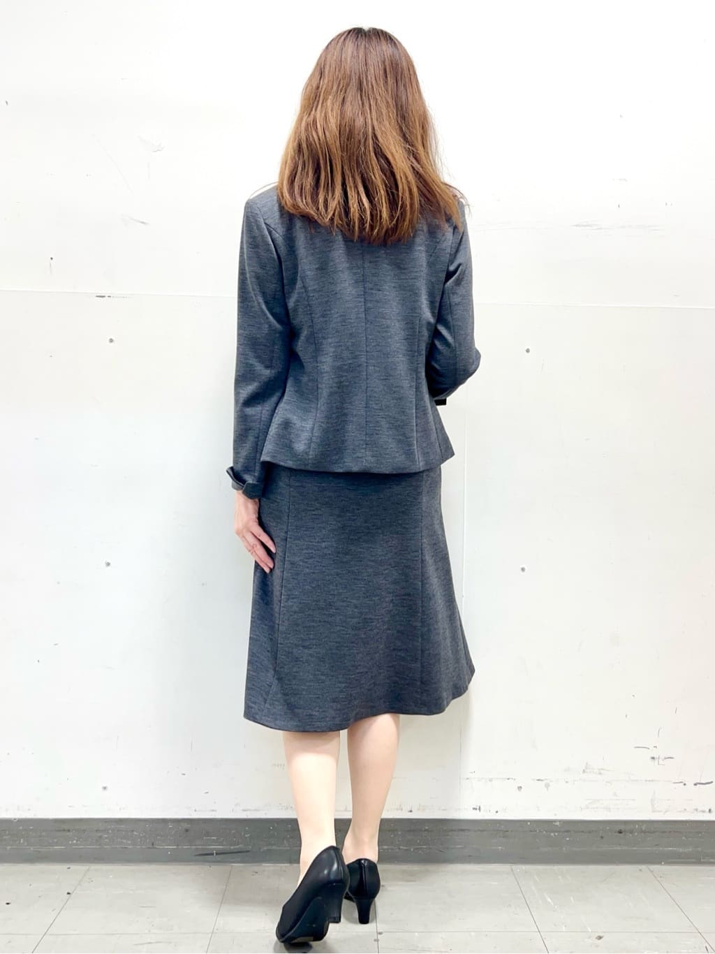 yuさんの「Reflect｜【配色ボウタイ付き】八分袖ジョーゼットブラウス」を使ったコーディネート