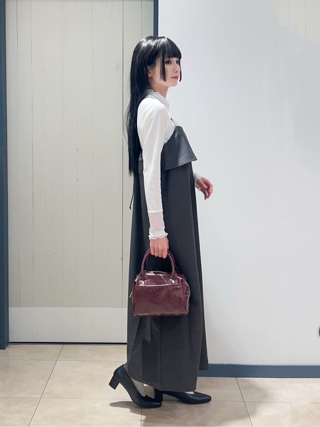 yukinoさんの「grove｜【カセット服/選べる着丈】洗濯機で洗えるオーバーシャツ」を使ったコーディネート