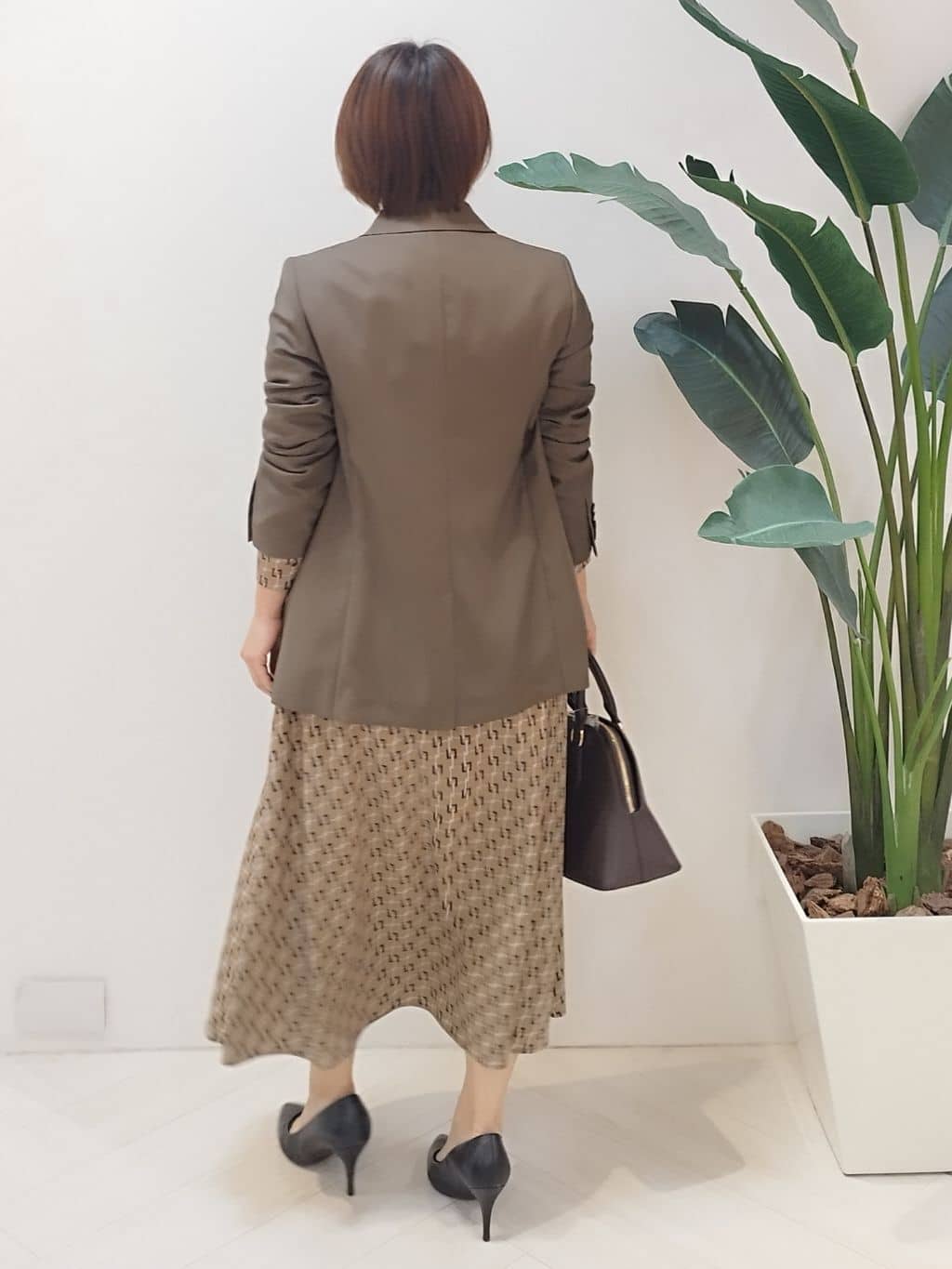 s u g iさんの「UNTITLED｜【セットアップ可】ウールライク ダブルブレストジャケット」を使ったコーディネート