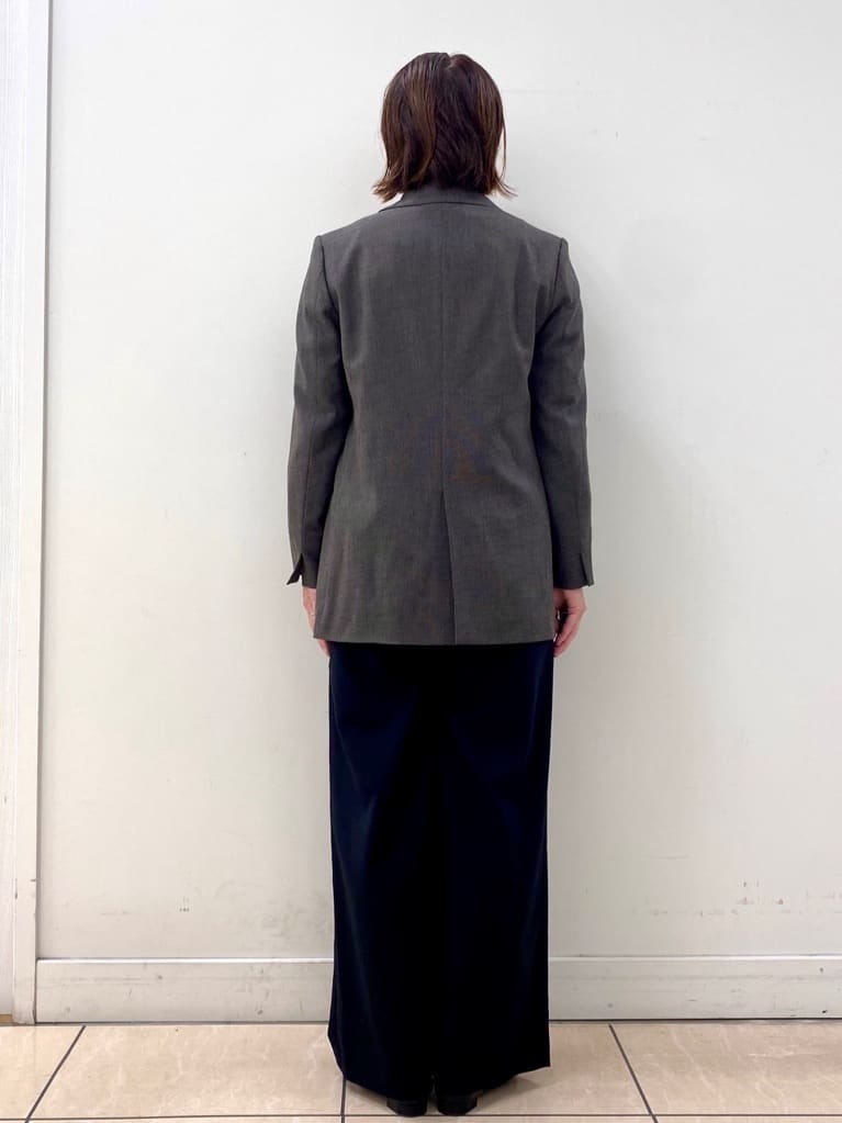 ksmさんの「Reflect｜【さらっと一枚で決まる／重ね着にもおすすめ◎】タックスリーブシャツブラウス」を使ったコーディネート