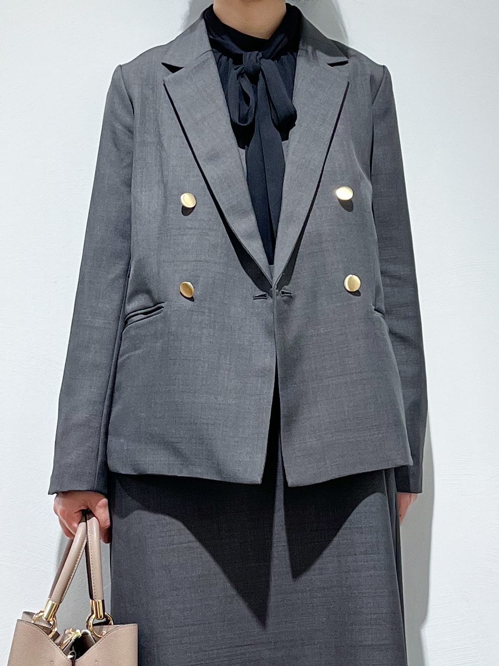 Fujiharuさんの「grove｜【カセット服】ダブルブレストテーラードジャケット」を使ったコーディネート