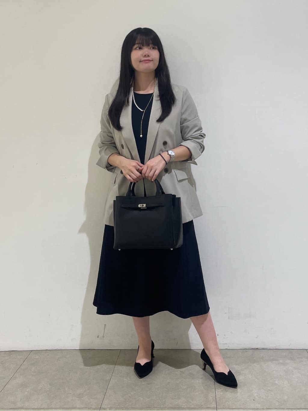 emikaさんの「INDIVI｜【UVケア】ライトダブルジャケット」を使ったコーディネート