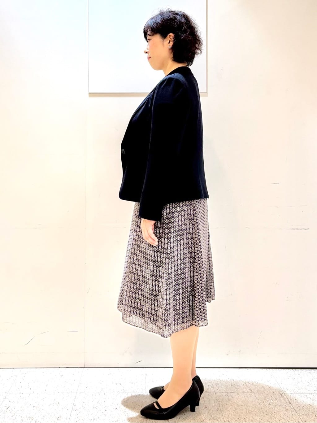 ヤスコさんの「Reflect｜【SS-4Lサイズ】匠ジャケット／ベーシックテーラード／WEB先行カラーあり」を使ったコーディネート