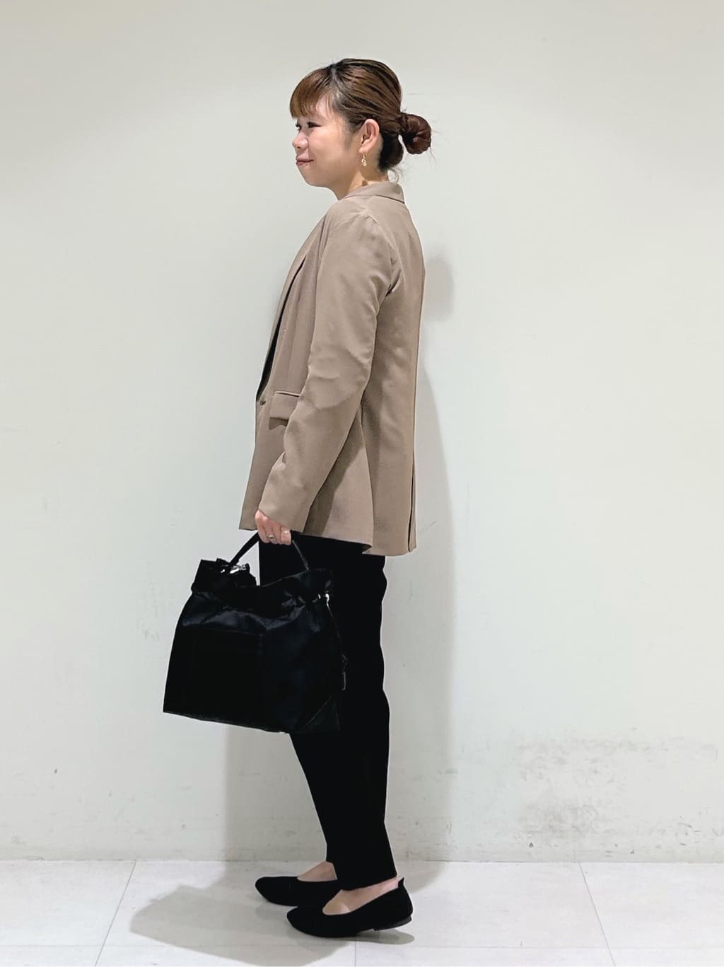 tsuyuさんの「INDIVI｜【軽く羽織れる！】ダブルジャケット」を使ったコーディネート