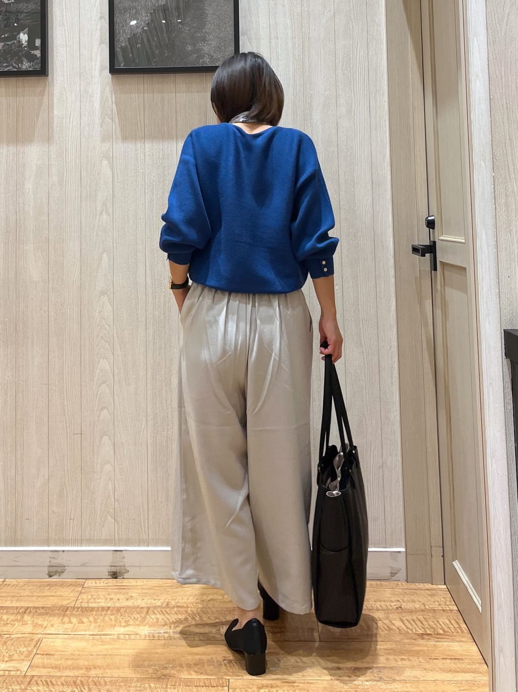 shirayuuuさんの「SHOO･LA･RUE｜ウエストまわりをすっきり魅せる デザインガウチョパンツ」を使ったコーディネート