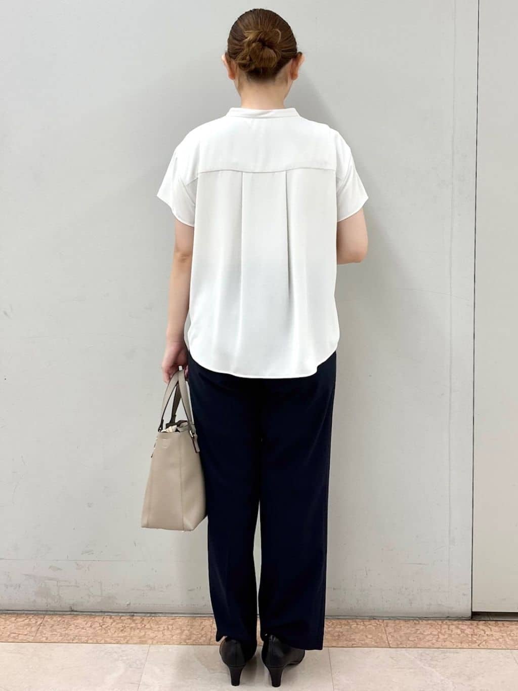 Satoさんの「Reflect｜【洗える／セットアップ可】ストレートラインパンツ」を使ったコーディネート