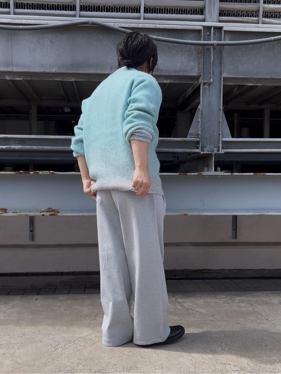 taigaさんの「tk.TAKEO KIKUCHI｜【ネクタイ付き】グランパシャツ」を使ったコーディネート