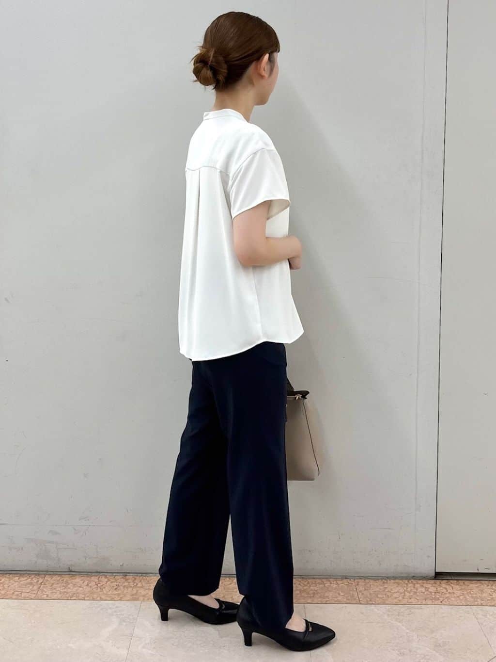 Satoさんの「Reflect｜【洗える／セットアップ可】ストレートラインパンツ」を使ったコーディネート