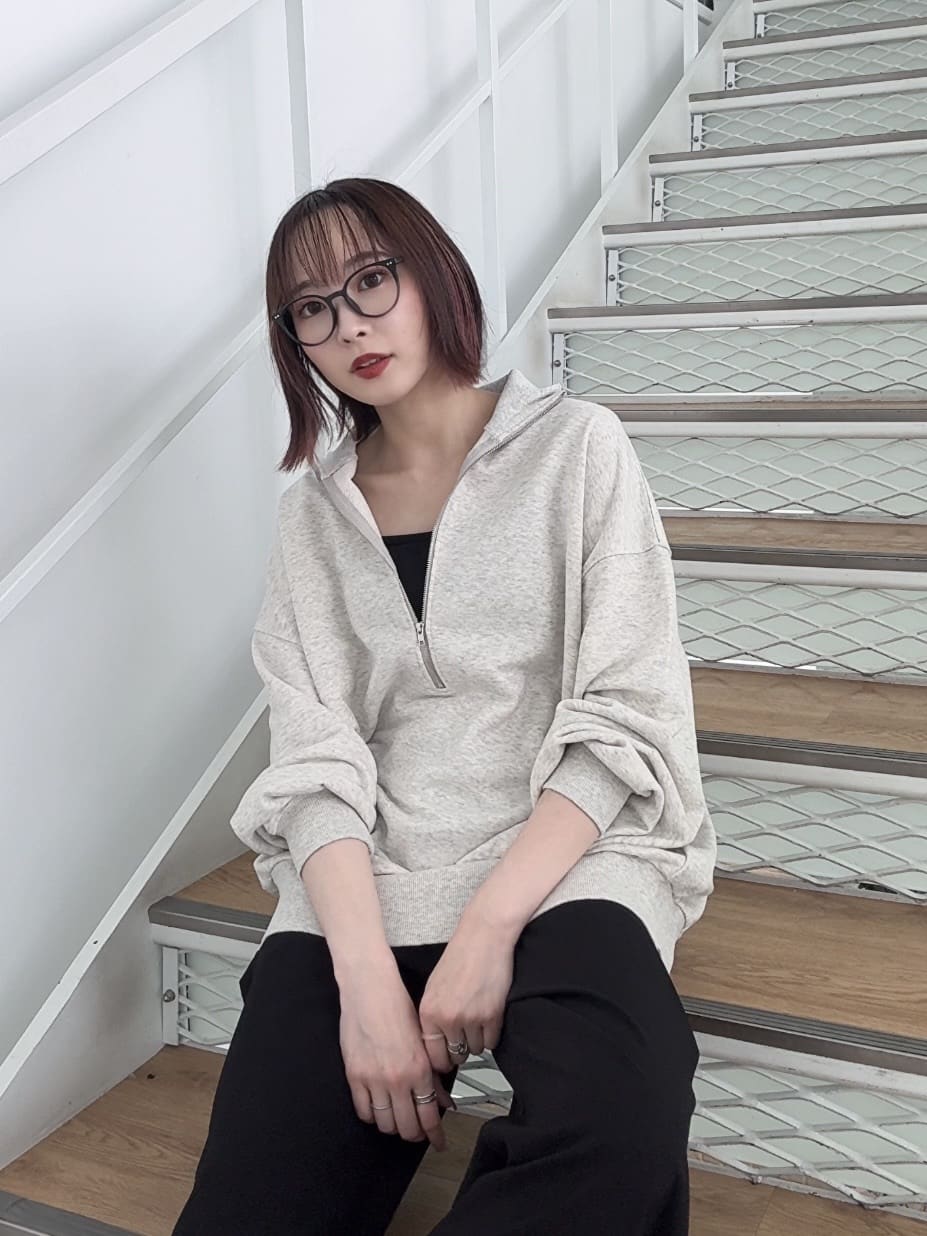𝐜𝐡𝐢𝐤𝐚さんの「SHOO･LA･RUE｜【着丈選べる/S-LL】触れる度ひんやり ゆるきれい イージーワイドパンツ」を使ったコーディネート